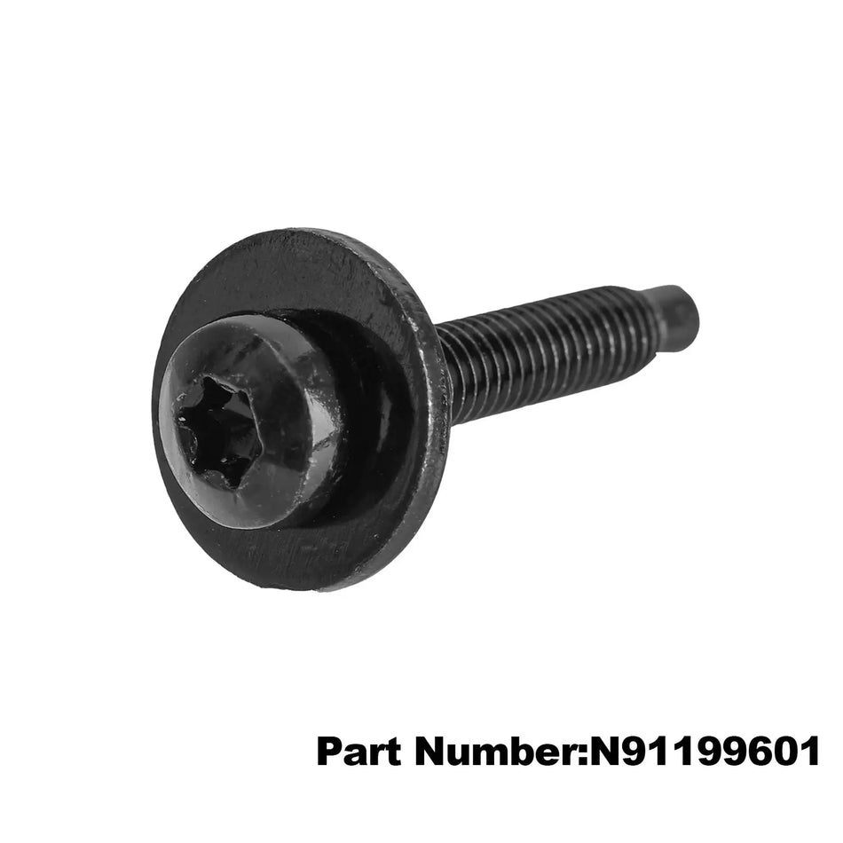 2x Headlight Mounting Bolt Screws M6x40 N91199601 For Audi A4 S4 B8 A6 S6 C7 by InterCyprus Trading Ltd