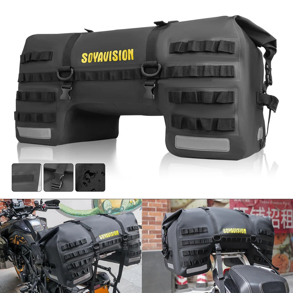 SOYAVISION Y-MC0171 &ndash; Waterproof Motorcycle Rear Seat Bag