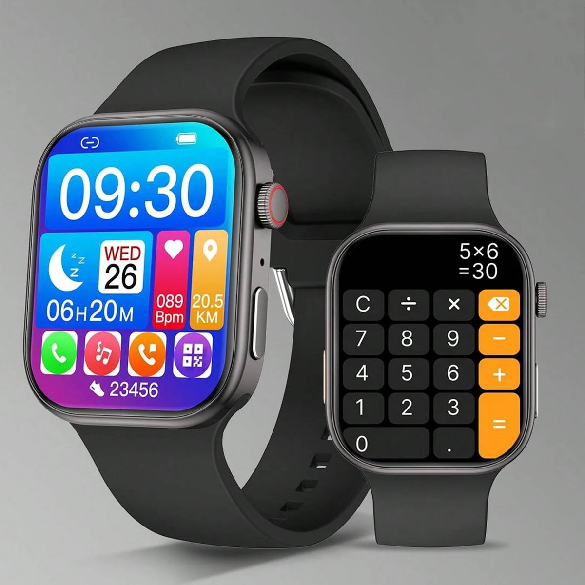 Smart Watch Multi-Sports Mode &ndash; Android iPhone Compatible Black