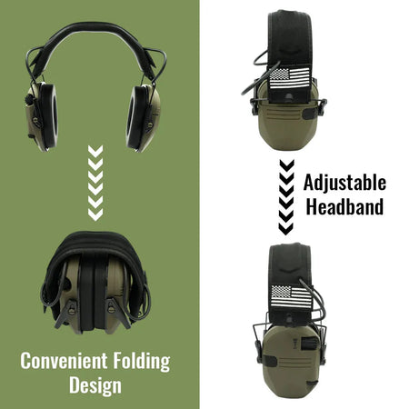 Tactical Electronic Shooting Earmuff &ndash; Noise Reduction