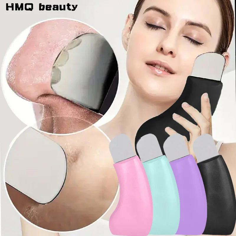Portable Manual Blackhead Remover - Deep Clean Facial Skin Scrubber