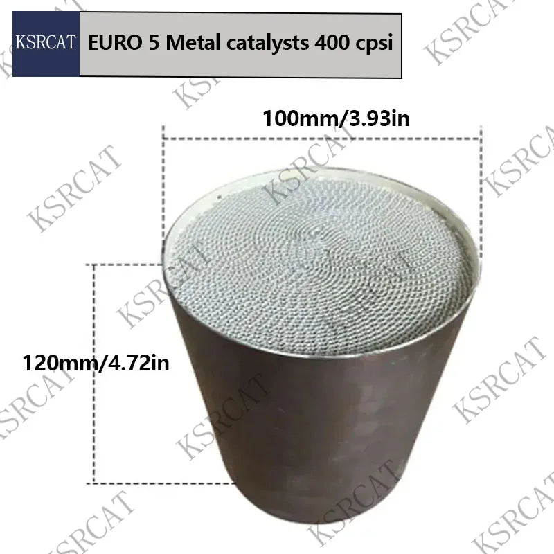 Universeller Drei-Wege-Katalysator mit Metallträger für Euro 5 400 CPSI