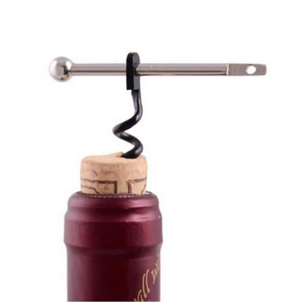 Bottle Opener Outdoor Mini EDC Cork Screw Red Wine Bottle Opener Keyring Tool Multi-functional Camping Survival Equipment Tool