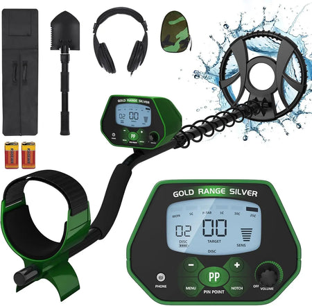 MD1037 Underground Metal Detector &ndash; LCD Display Precision With accessories