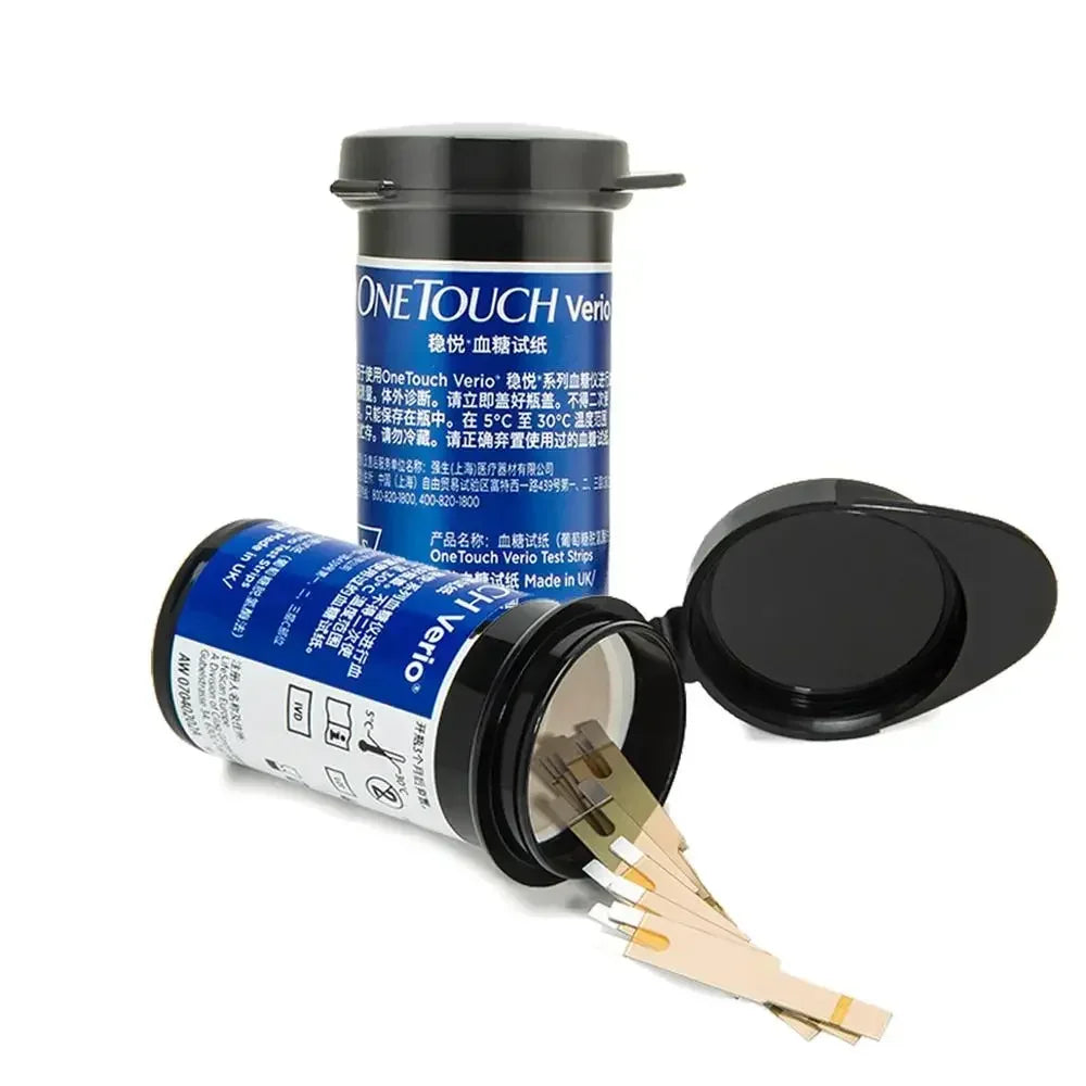 25 50 100Pcs Onetouch Verio Test Strips - Accurate Readings