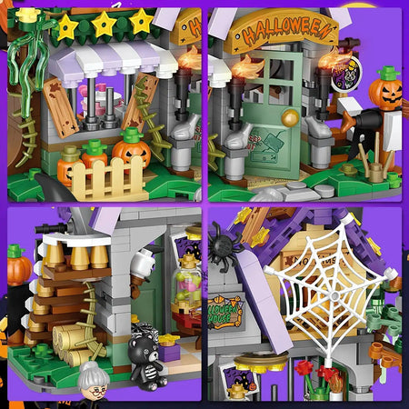Toylinx Halloween Mini Building Blocks Puzzle Set Teens