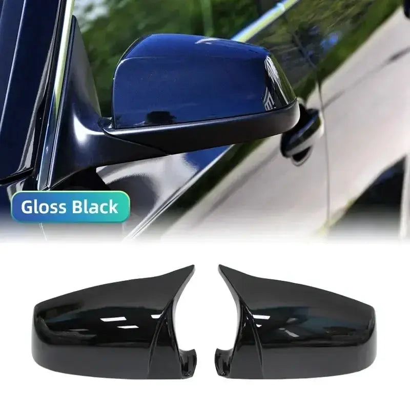2Pcs Rearview Mirror Caps For BMW 5 6 7 Series E60 E61 E63 E64 Side Wing Rear View Mirror Cover Trim Car Exterior Accessories by InterCyprus Trading Ltd