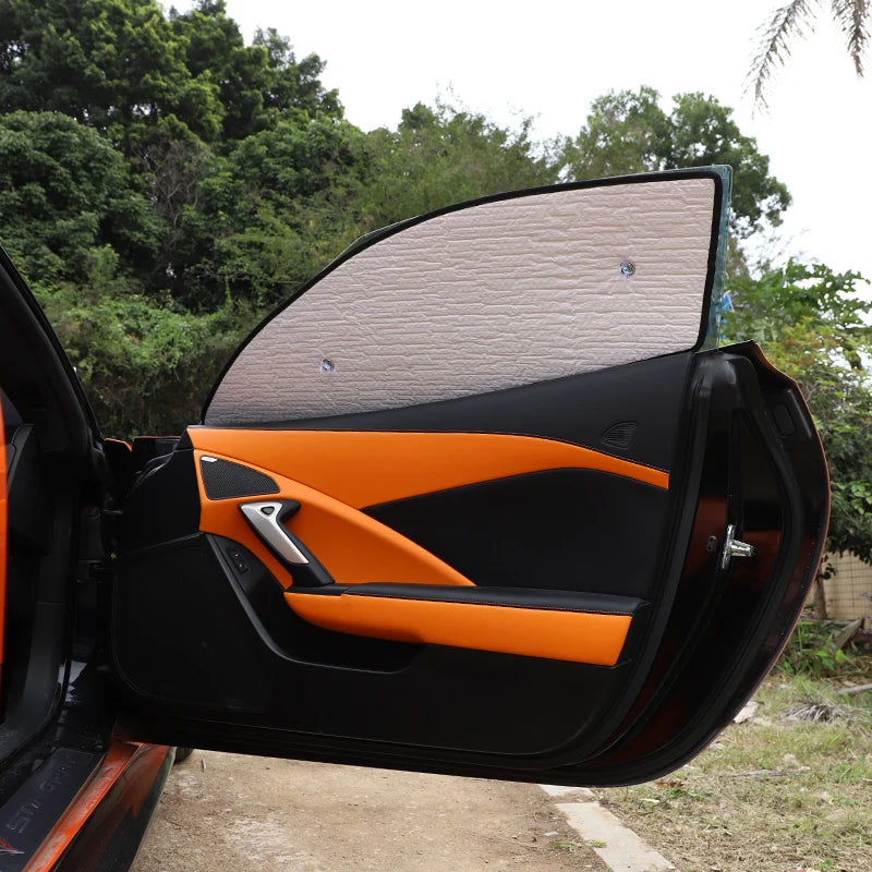 Προστατευτικό ηλίου UV για το εμπρόσθιο παρμπρίζ Corvette C7 για 2014-2019