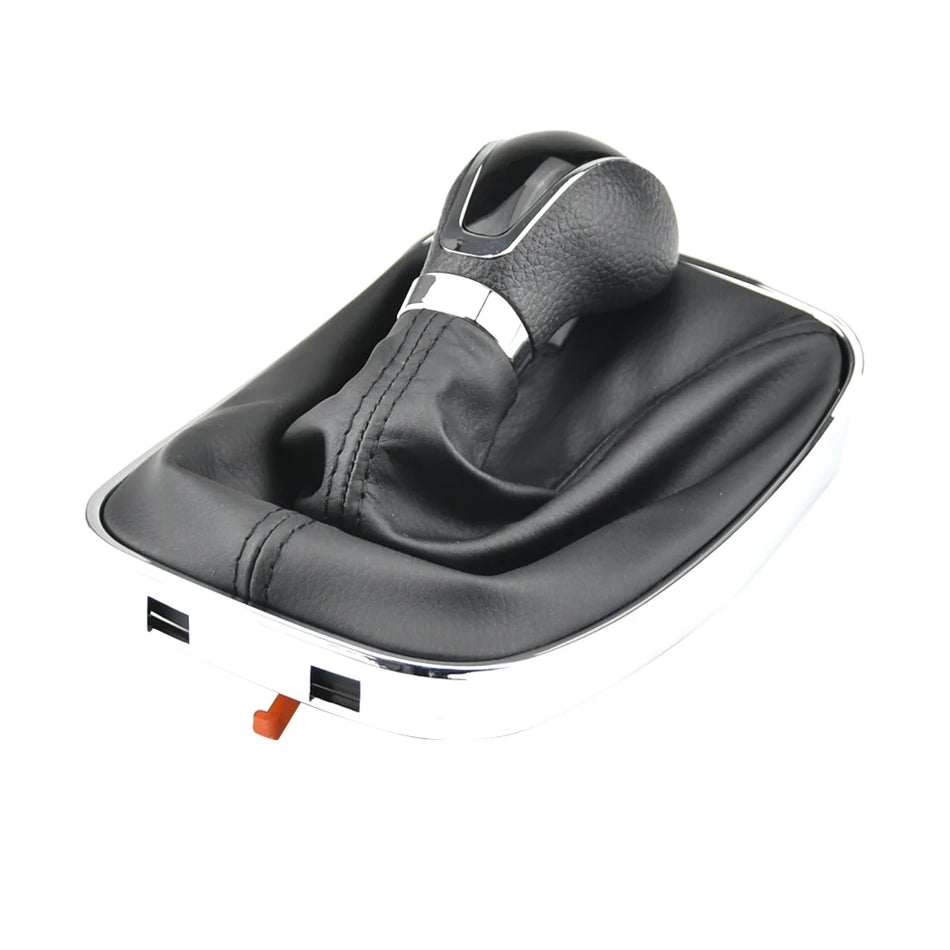 Palanca de Cambios Manual de 6 Velocidades con Funda de Cuero PU para Opel Insignia
