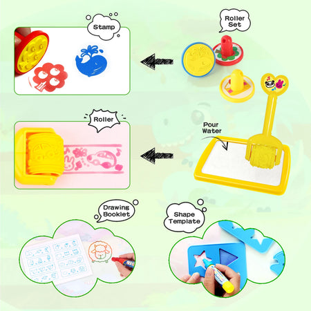 Kids Magic Water Drawing Mat &ndash; Reusable Doodle Board for Creative Play