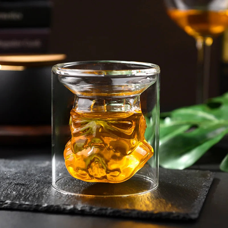 Storm Trooper Helmet Whisky Decanter Glass Set - Decorative