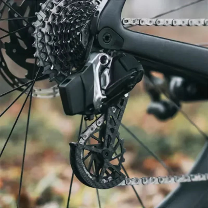 Carbon Fiber Ceramics Wheel Rear Pulley N003 &ndash; Lightweight Durable Performance