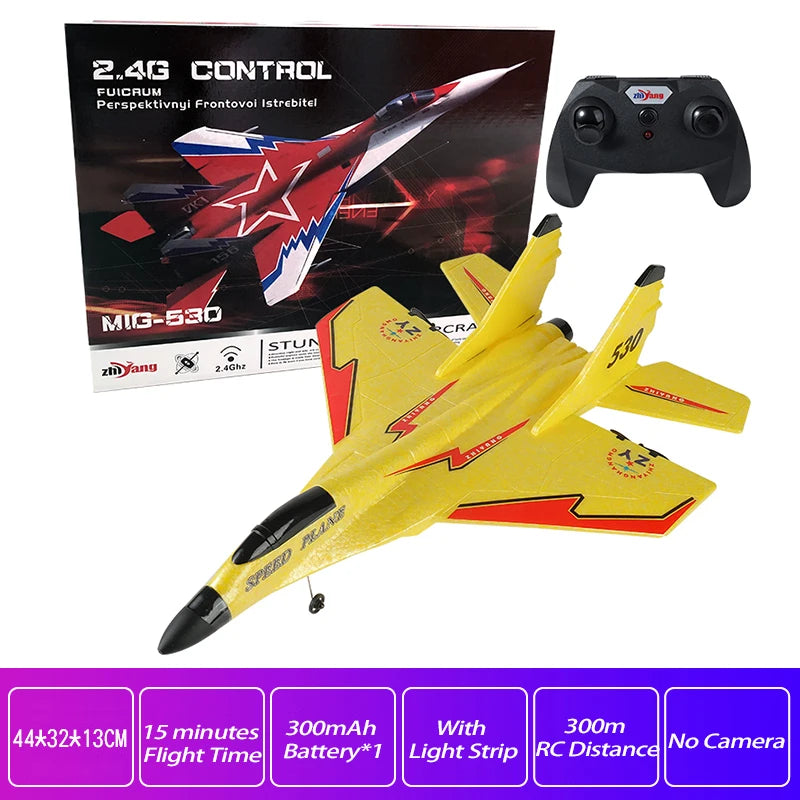 MiG-530 RC Plane EPP Foam Aircraft - 2.4G Remote Control Mi-530 YE
