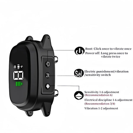 Automatic Anti Barking Dog Collar &ndash; IP67 Waterproof Durable