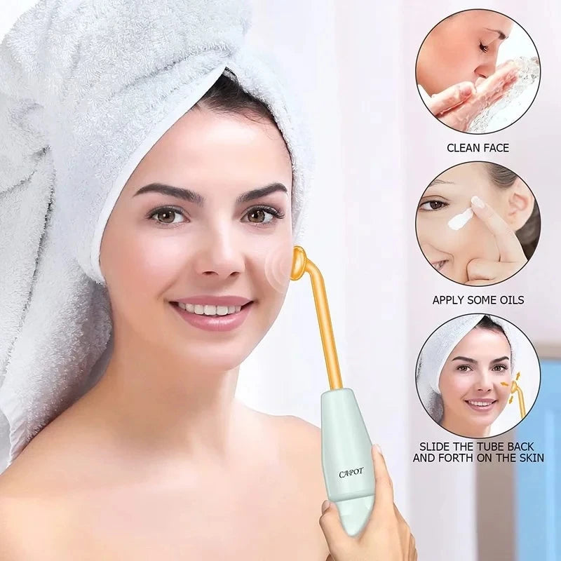 4in1 High Frequency Electrode Wand &ndash; Acne Spot Removal