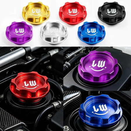 LW for Honda for Toyota Aluminum Engine Oil Filler Cap by InterCyprus Trading Ltd