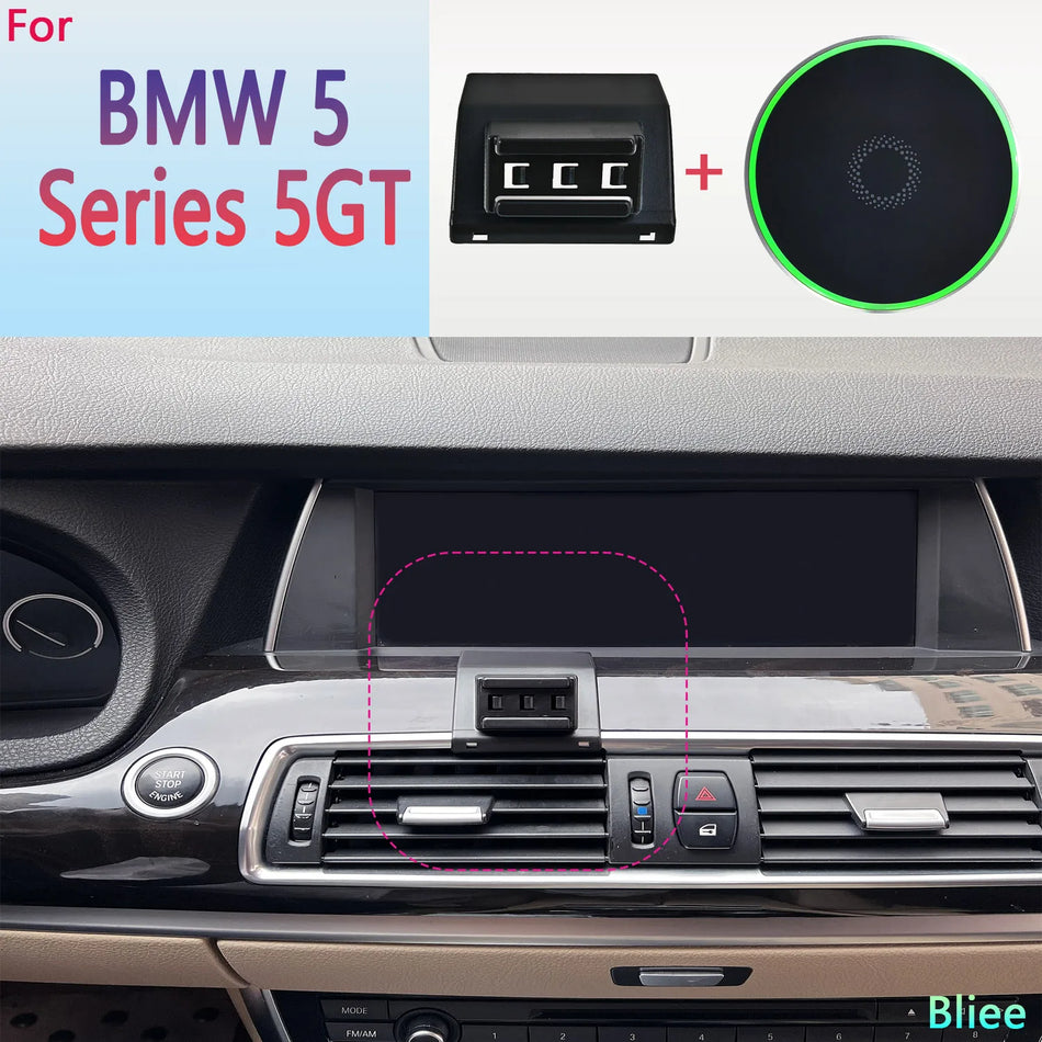 Supporto Magnetico per Telefono BMW Serie 5 F07 Ricarica Wireless 15W
