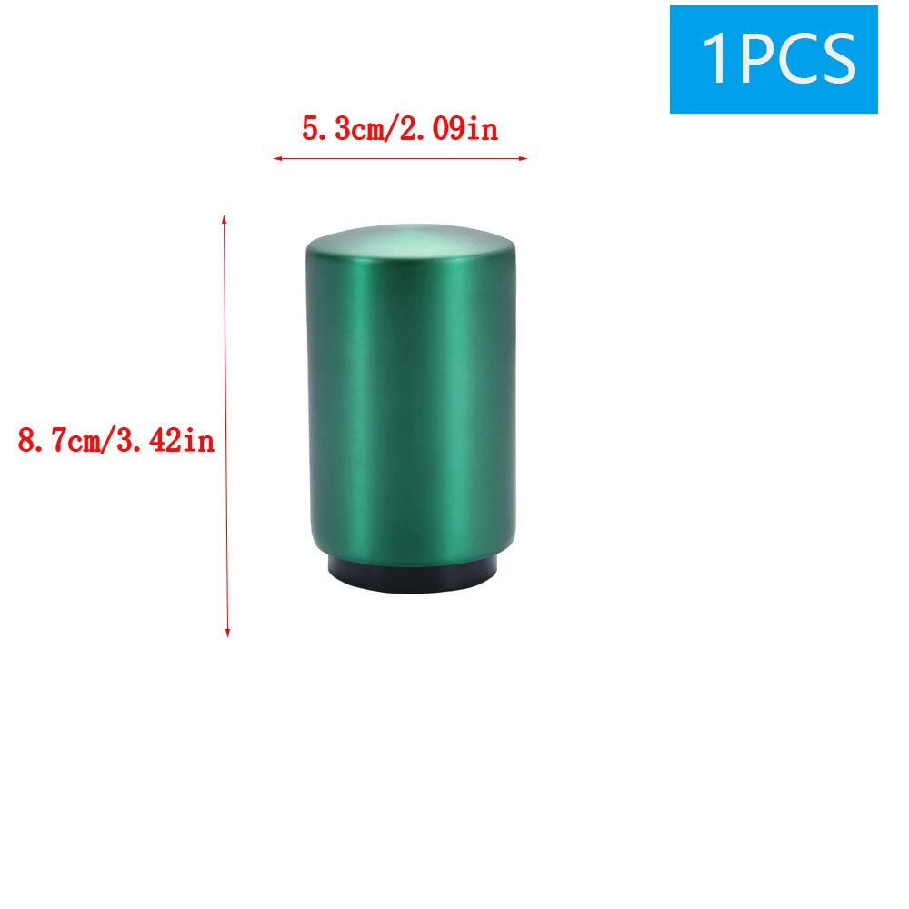 Automatic Beer Bottle Opener - Stainless Steel Magnetic Push Down Green 1PCS / CN