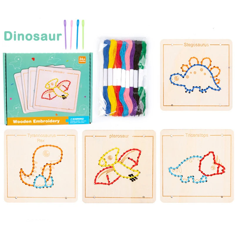 BZS00449 Embroidery Threading Game &ndash; Fine Motor Skills C