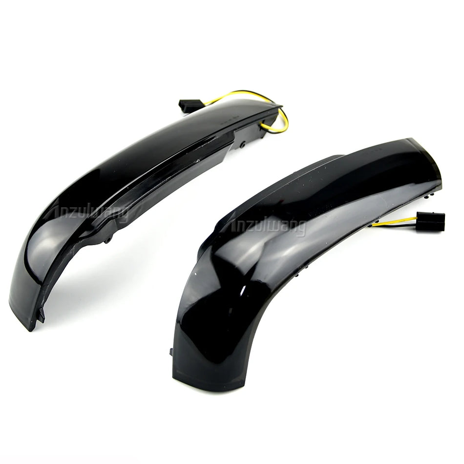 Espejo LED de señal de giro dinámico en forma de flecha para VW Touareg 7L 2002-2006 Prefacelift