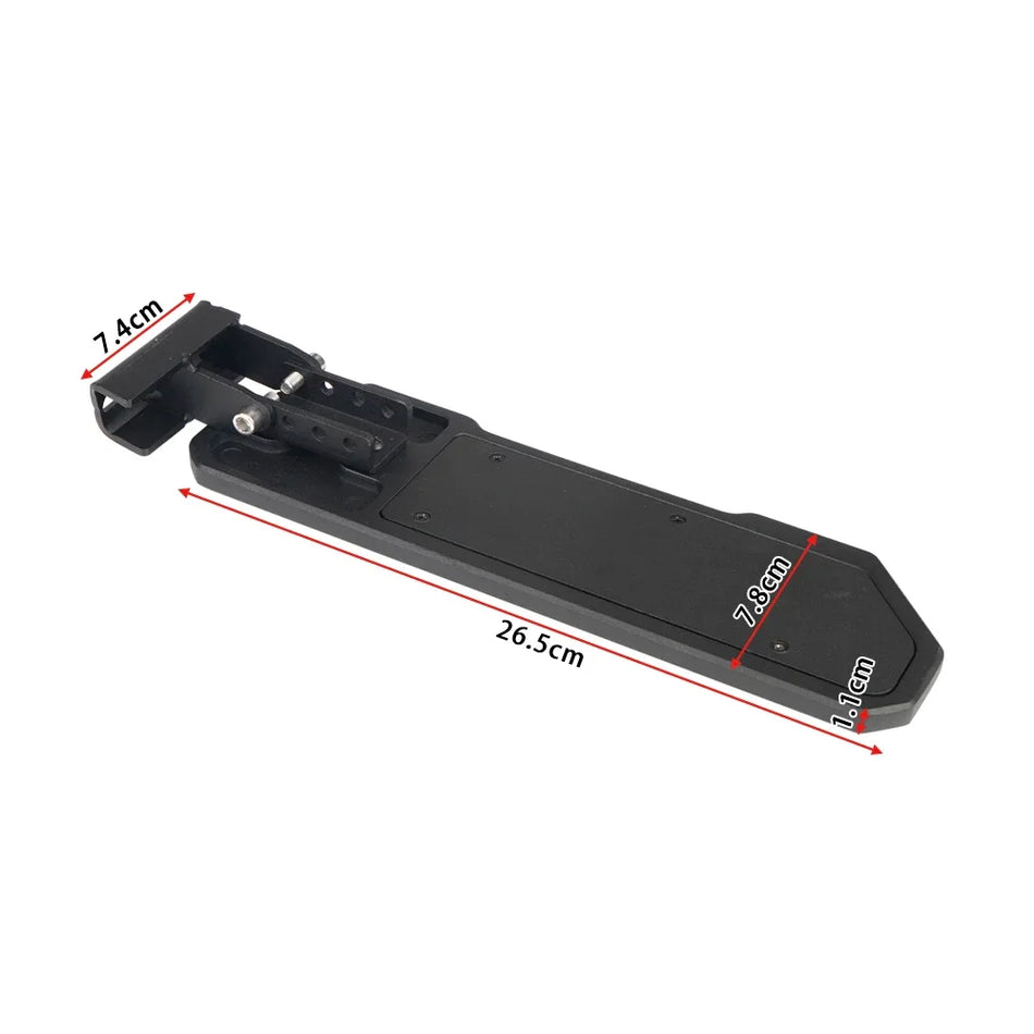 Αριστερός Πέλμα Ξεκούρασης Ποδιού για Jeep Wrangler JL/JLU 4XE Αλουμίνιο 1.5 εκ. Παχύ Αντιολισθητικό