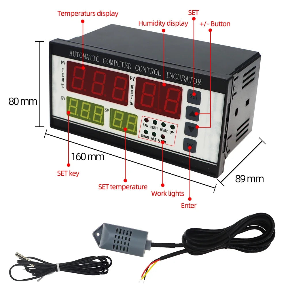 XM-18 Smart Digital Egg Incubator Controller &ndash; All-In-One