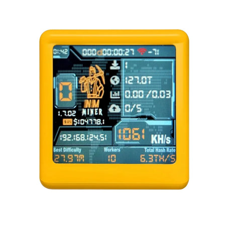 Nerdminer V2 &ndash; Low Power Bitcoin Solo Miner ESP32 Enabled NM-TV