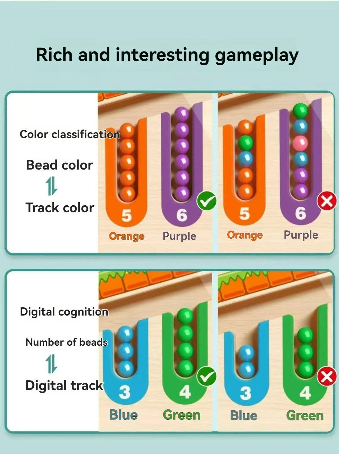 Children's Magnetic Maze Walking Ball &ndash; Engaging Early Education Puzzle