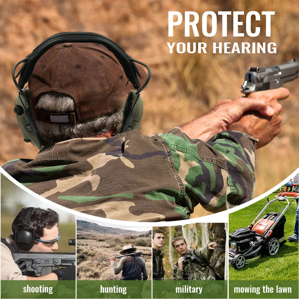 Tactical Electronic Shooting Earmuff &ndash; Noise Reduction