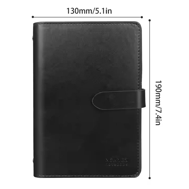 Reusable Notebook with Cloud Storage - Erasable, Waterproof, Smart Diary in A4/A5/A6 PU-A6 Small Size