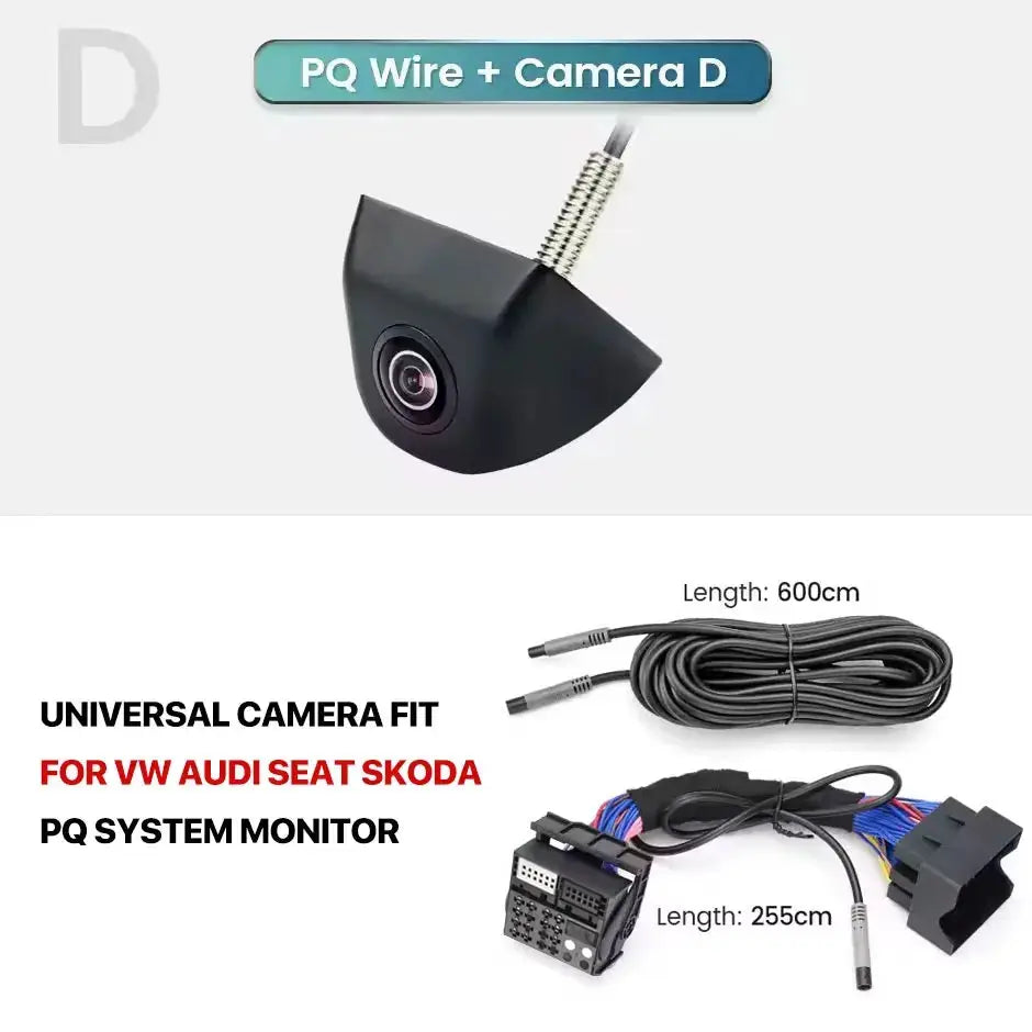 Dynamic Trajectory CanBus Trunk Handle Reverse Camera For MQB PQ Audi A3 A5 Q5 A7 B8/VW Passat Golf Tiguan Jetta Polo Skoda Bora by InterCyprus Trading Ltd