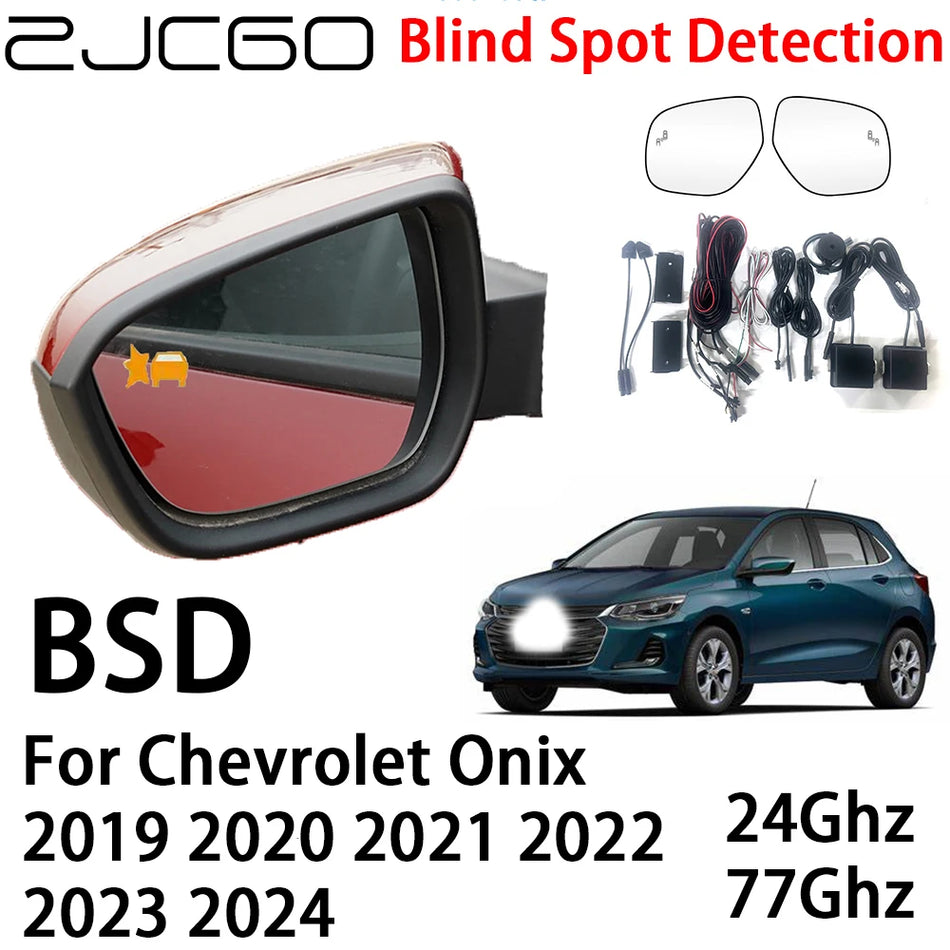 Blind Spot Detection Radar Warning System For Chevrolet Onix With Dual MmWave Radar Sensors