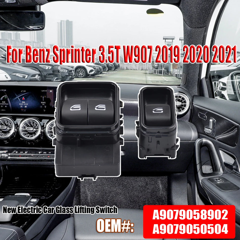 Pulsante di Controllo Finestrino Per Mercedes-Benz Sprinter 907 910