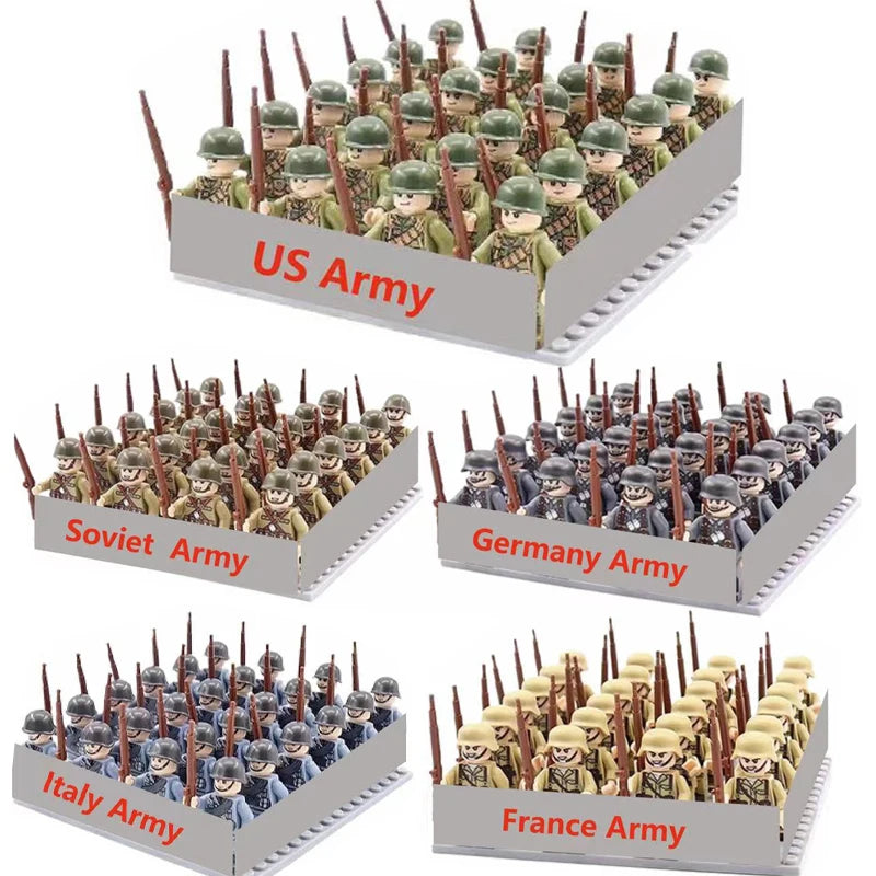 Military Building Blocks &ndash; Compatible With Lego Bricks