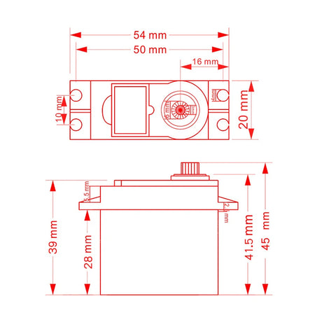 MG995 MG996r SG90 9g MG90s Servo Motor Set &ndash; Precision Performance for RC Aircraft