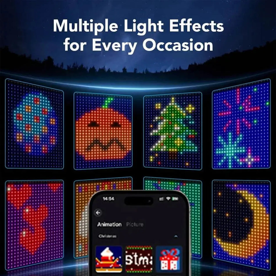 400 LED Vorhanglichter für Fenster, 9,8ft Smart Lichterkette mit App-Steuerung