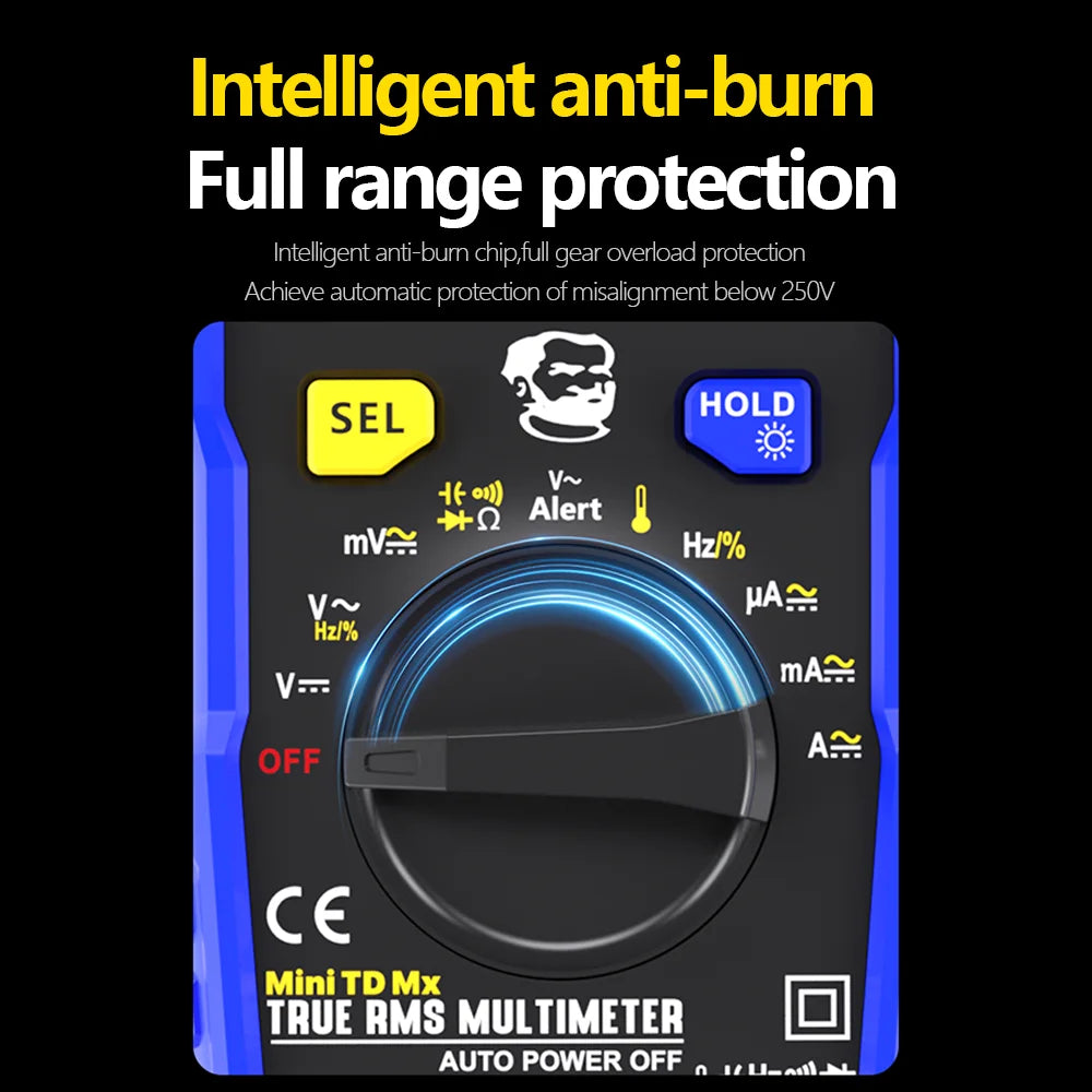 Mechanic Digital Multimeter ACDC Voltage True RMS &ndash; NCV