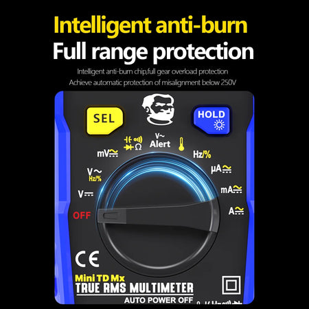 Mechanic Digital Multimeter ACDC Voltage True RMS &ndash; NCV