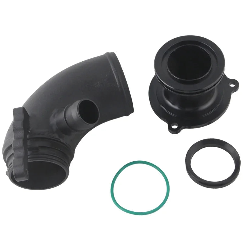 Zestaw silikonowych węży dolotowych z kolankiem do VW Golf MK7 R i Audi 2015+