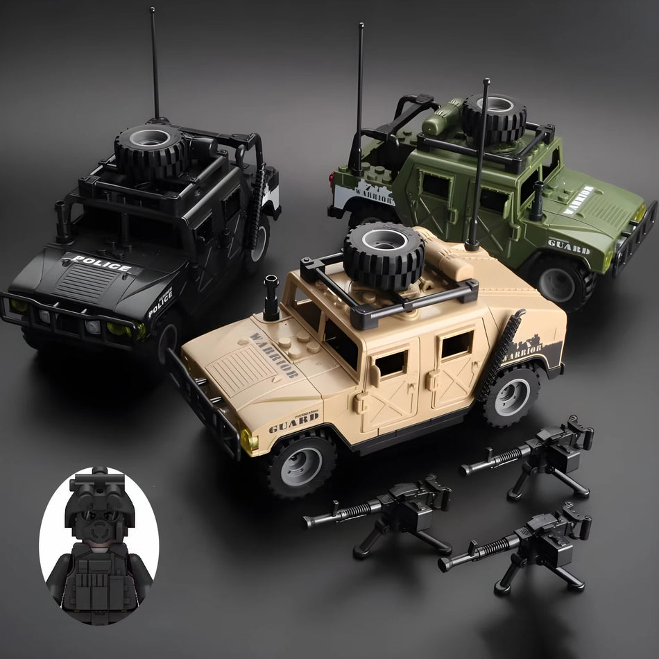 Military Armored Vehicle Building Block Toy