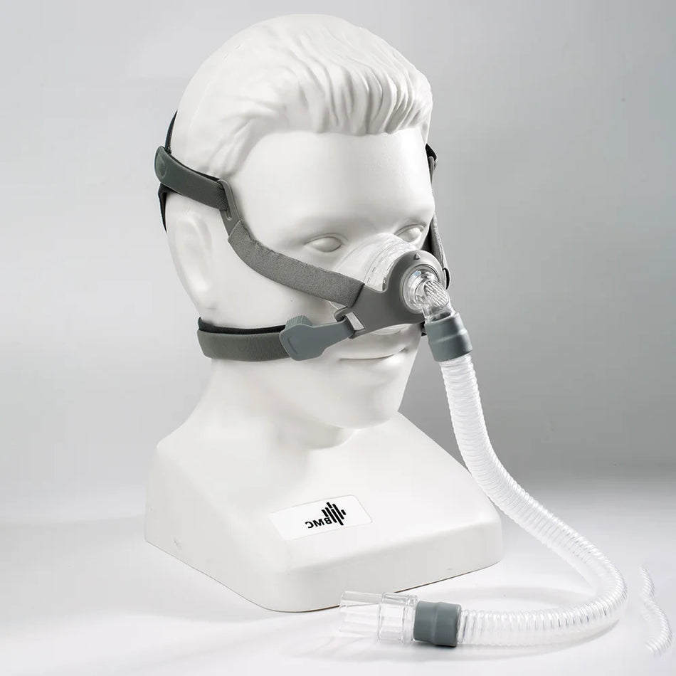 BMC N5B CPAP Nasal Mask &ndash; Lighter, Skin Friendly Headgear