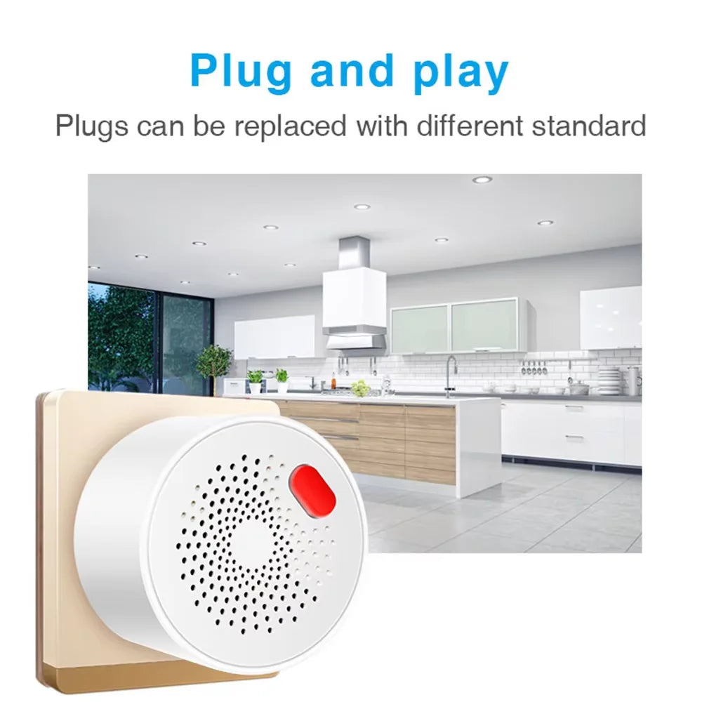 Gas Detector Tuya Wifi Zigbee &ndash; Smart Gas Leakage Alarm