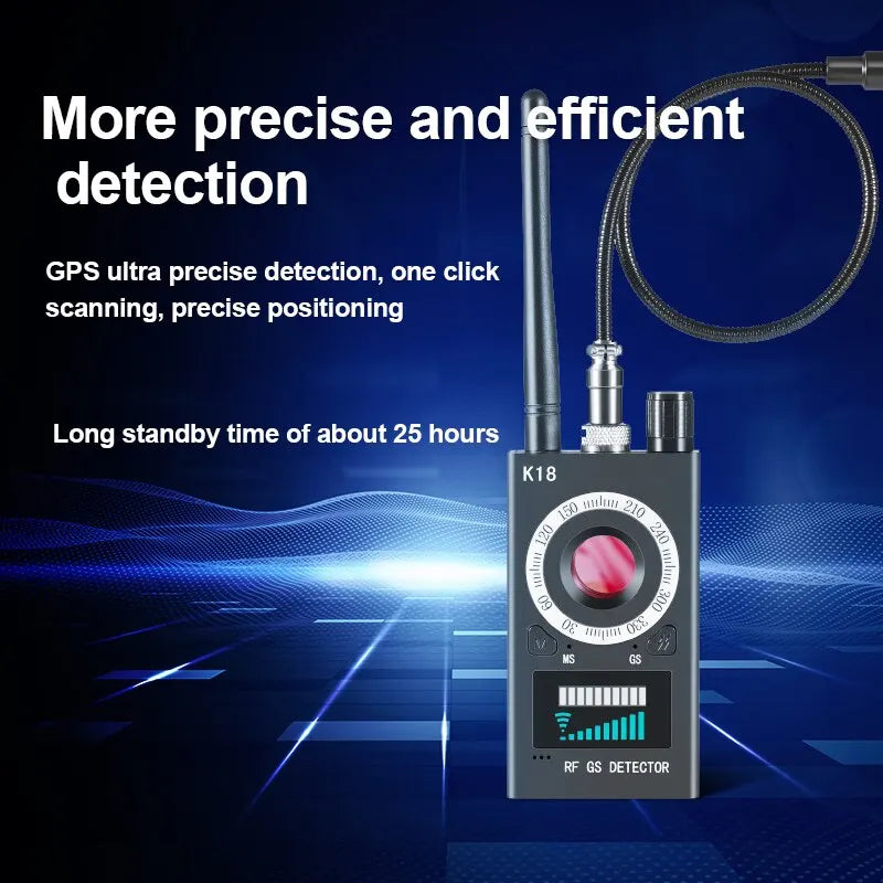 K18 Anti-Candid Cam Wireless Lens Detector &ndash; Wide RF Range
