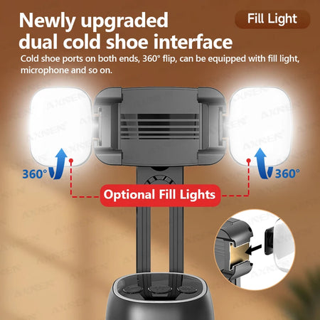 AXNEN P05 Gimbal Stabilizer &ndash; AI Face Tracking and 360 Degree Rotation