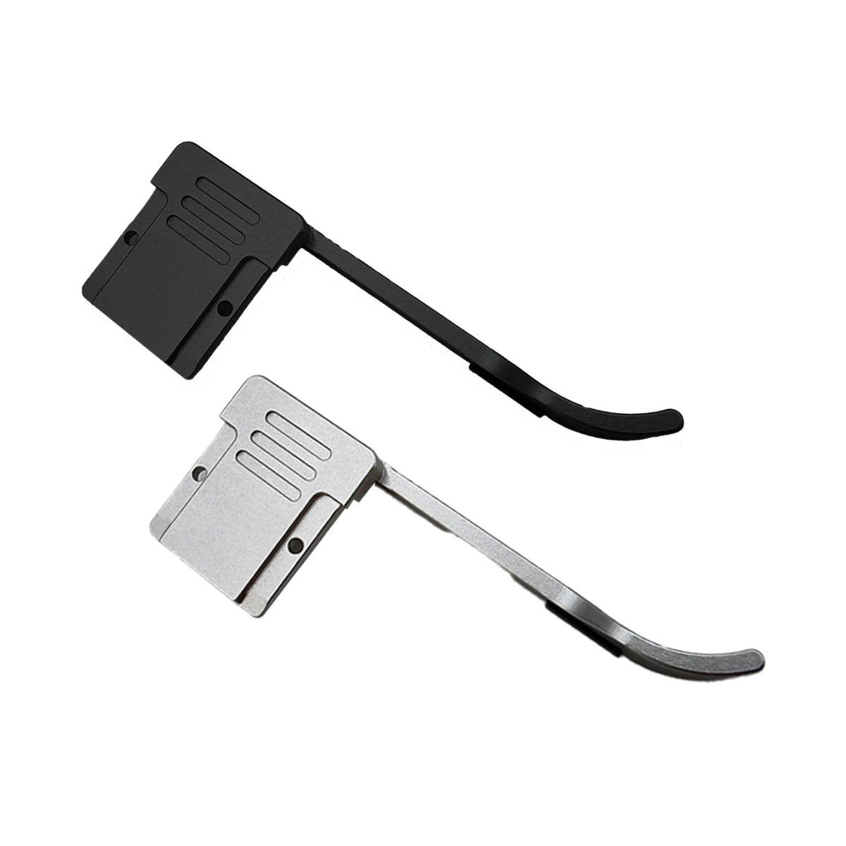 Metal Thumbs Up Hand Grip for Fujifilm X100V, X100F, X-E3 - Silver/Black