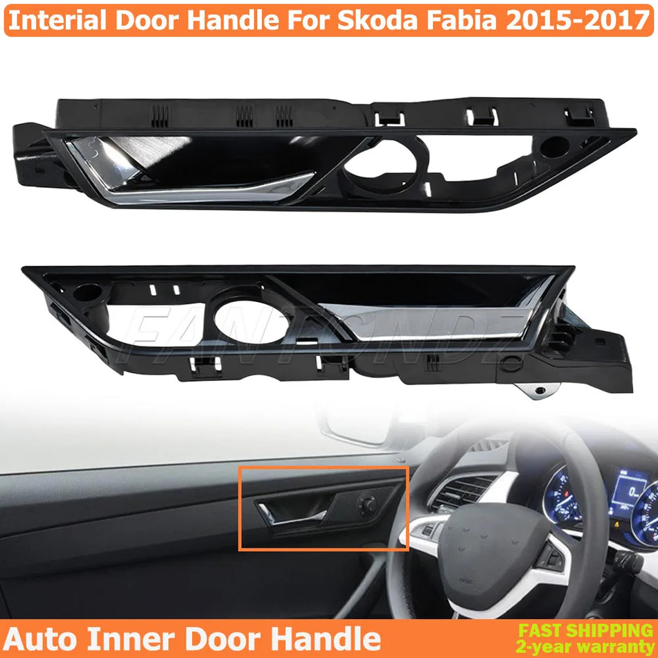 Manija de puerta interior para Skoda Fabia 2015-2017 6V0837221A