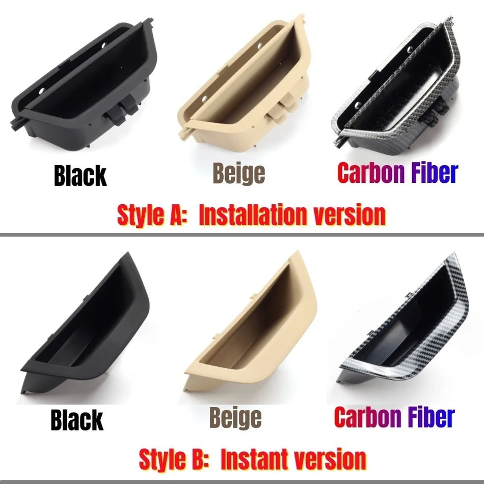 Capa do Painel em ABS para Punho da Porta do Condutor Compatível com BMW X3 X4 F25 F26 2010-2016