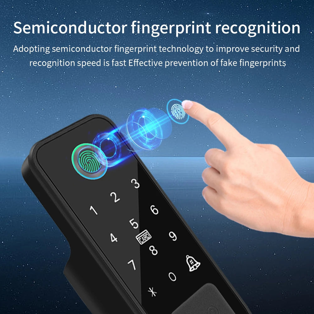 LUCKING DOOR Fingerprint Lock &ndash; Biometric Keyless Entry