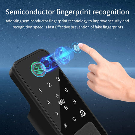 LUCKING DOOR Fingerprint Lock &ndash; Biometric Keyless Entry