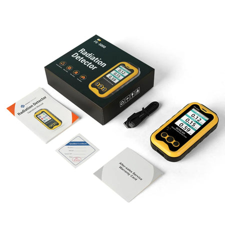 FS-600 LCD Geiger Counter &ndash; Accurate Radiation Detection and Personal Dosimeter FS-5000 / CN